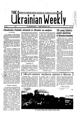 The Ukrainian Weekly 1985, No.3