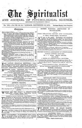 Spiritualist V7 N20 Nov 12 1875