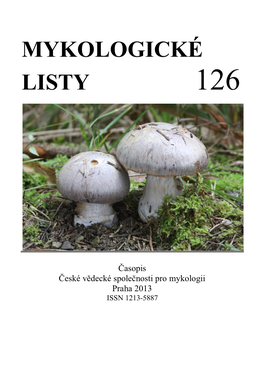 Mykologické Listy 126