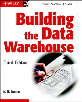 W.H. Inmon — «Building the Data Warehouse