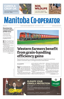 Western Farmers Benefit from Grain-Handling Efficiency Gains