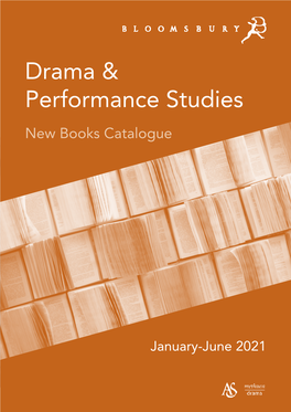 Drama & Performance Studies New Books January-June 2021