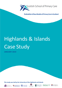 Highlands & Islands Case Study