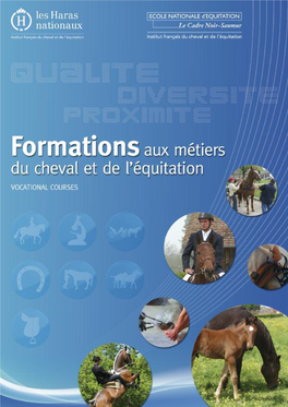 Catalogue Des Formations Aux Métiers Du