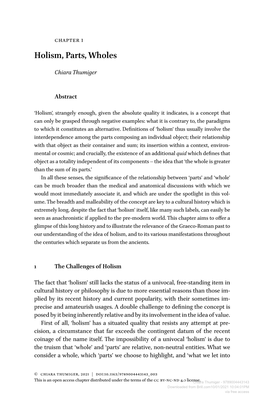 Downloaded from Brill.Com10/01/2021 10:04:01PM Via Free Access 26 Thumiger the Whole’,1 Are Key, Ideologically Loaded Variables, the Product of Arbitrary Choices