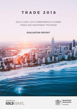 Gold Coast 2018 Commonwealth Games Trade and Investment Program