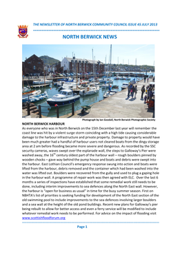 North Berwick News