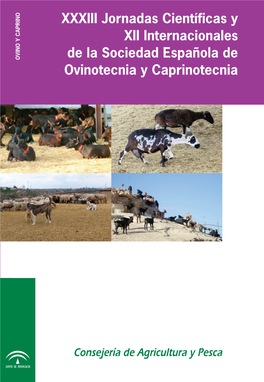 XXXIII Jornadas Científicas Y XII Internacionales De La Sociedad Española Ovinotecnia Y Caprinotecnia