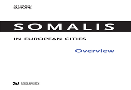 Somalis in European Cities –