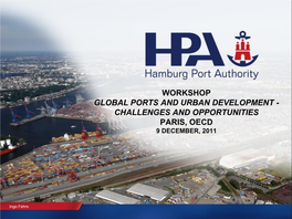 Port of Hamburg and Its Hinterland Railway Activities Mr. Wolfgang