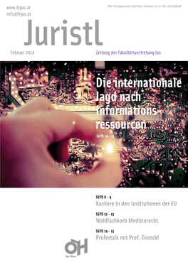 Februar 2014 Zeitung Der Fakultätsvertretung Jus