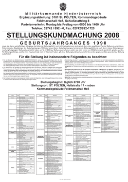 Niederoesterreich 2008 A1.Indd