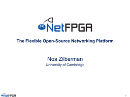 The Flexible Open-Source Networking Platform