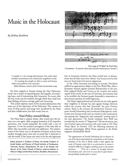 Music in the Holocaust