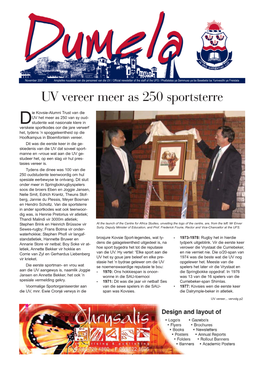 UV Vereer Meer As 250 Sportsterre