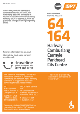 Halfway Cambuslang Carmyle Parkhead City Centre