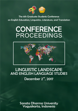 Conference on English Education, Linguistics, Literature, and Translation CONFERENCE PROCEEDINGS