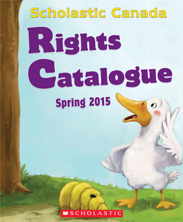 Rights Catalogue Spring 2015 New Releases