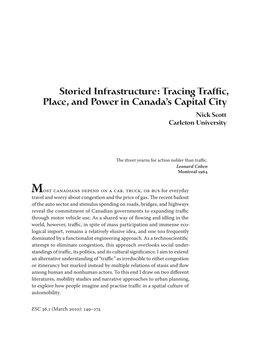 Tracing Traffic, Place, and Power in Canada's Capital City