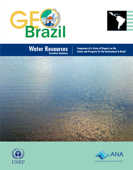 GEO Brazil Water Resources Is the First Report of the GEO Brazil Series