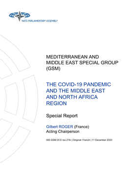 Covid Pandemic in the Mena Region