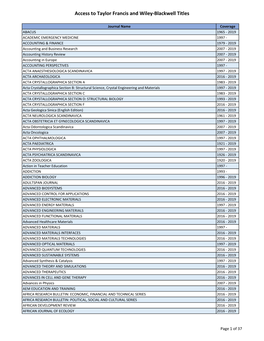 Perpetual Access for Wiley and TF Titles.Xlsx