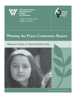 Winning the Peace Conference Report