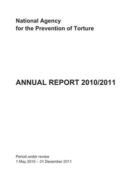 Annual Report 2010/2011