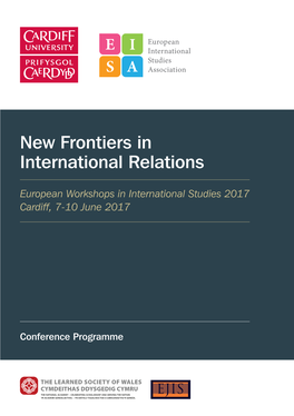 New Frontiers in International Relations