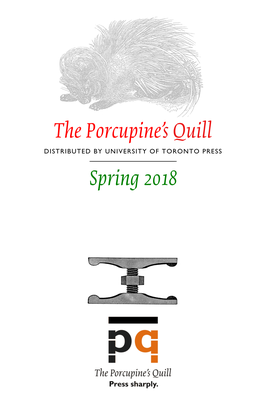 The Porcupine's Quill Spring 2018