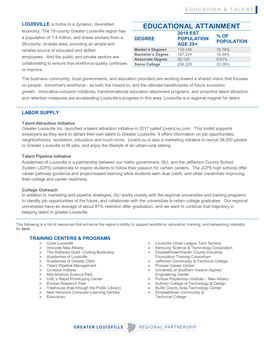 EDUCATIONAL ATTAINMENT Economy