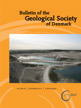 Bulletin of the Geological Society of Denmark Vol. 60