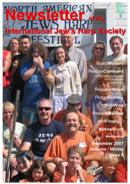 IJHS Newsletter 06, 2007
