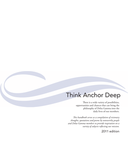 Think Anchor Deep.Indd