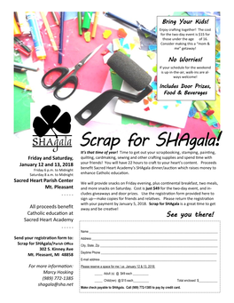 Scrap for Shagala!