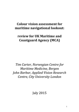 FINAL CV Testing MCA TC 21 7 16