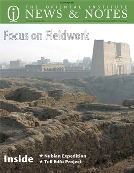 Focus on Fieldwork