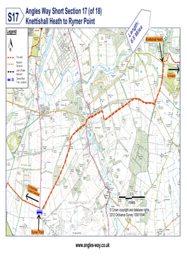 Angles Way Short Section 17 (Of 18) Knettishall Heath to Rymer Point