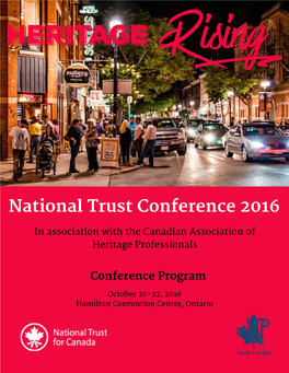 Conference Program – 2016