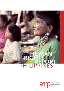 Human Rights Report Philippines