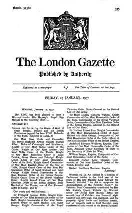 The London Gazette Fig