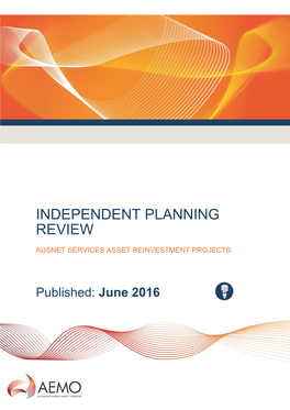 Independent Planning Review