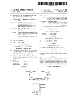 (12) United States Patent (10) Patent No.: US 9.433,625 B2 Bosse Et Al