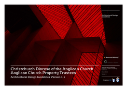 Christchurch Diocese of the Anglican Church Anglican Church Property