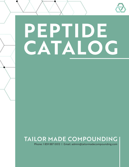 Tailor Made Compounding