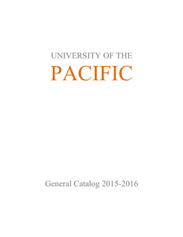 2015-2016 General Catalog