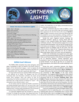 NCRAL Northern Lights Summer 2019