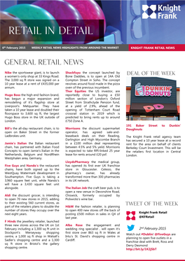 General Retail News