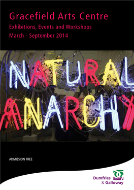 Exhibitions, Events and Workshops March - September 2014