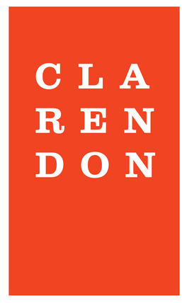 Clarendon G Clarendon Clarendon Clarendon Clarendon Clarendon Clarendon Clarendon